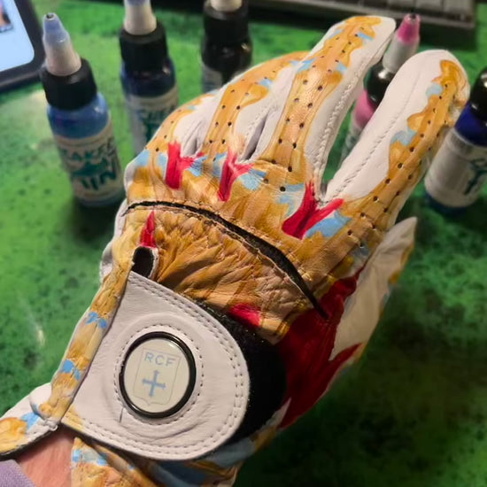 gant de golf personnalisé anatomie de la main